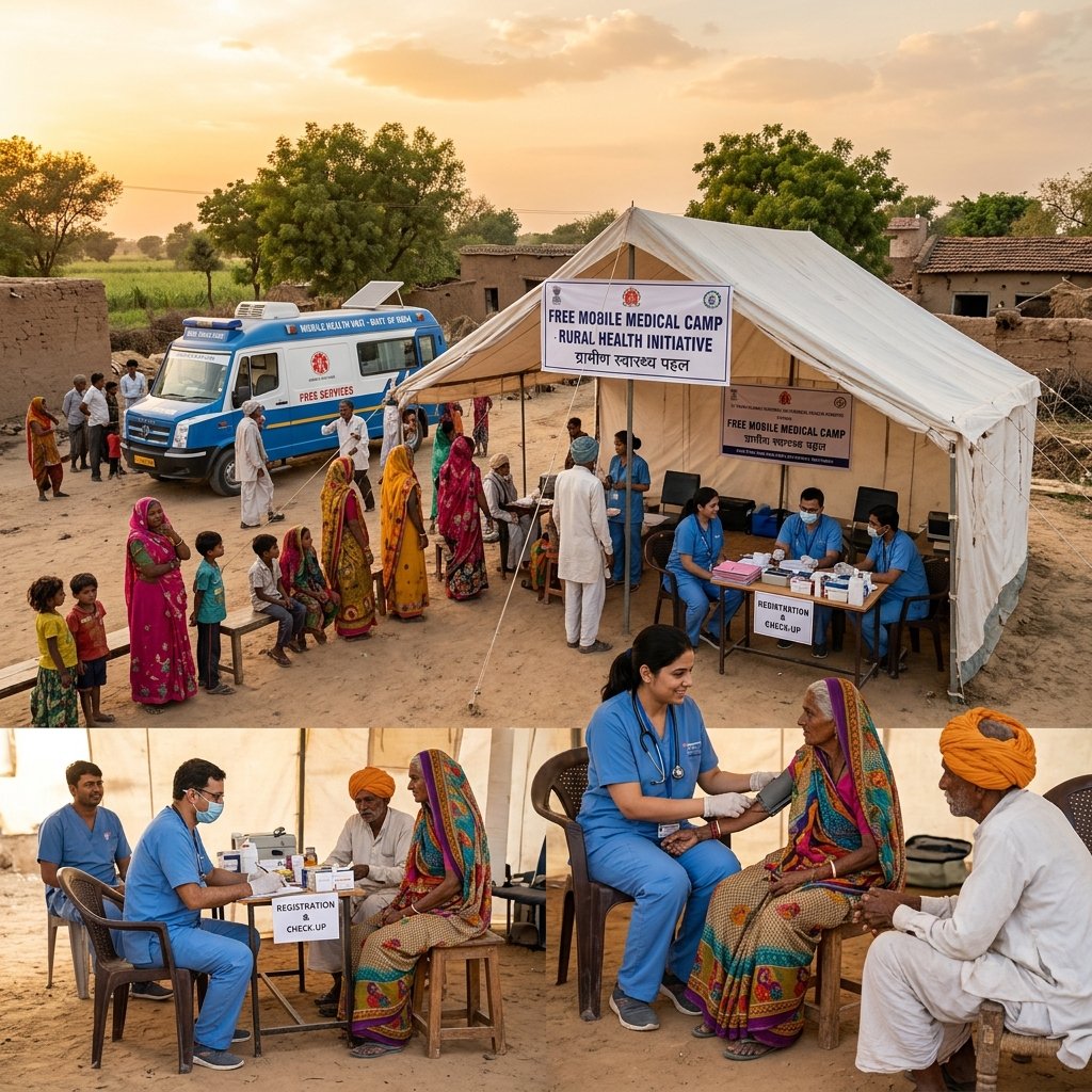 Free Health Camp Serves 2,000 Patients in UP
